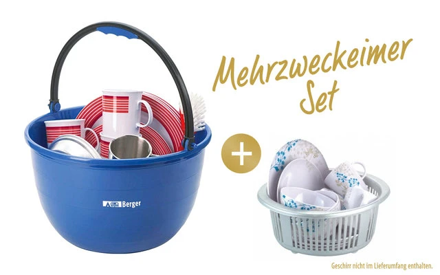 Berger Multi-purpose Bucket Incl. Sieve Insert 1 Berger Multi-purpose Bucket Incl. Sieve Insert