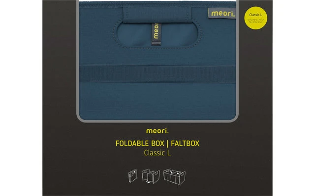 Meori Folding Box Classic Navy Blue Large 7 Meori Folding Box Classic Navy Blue Large - Image 7
