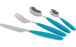 Gimex Stainless Steel Cutlery Set 16 Pcs. Turquoise -Outdoor Camping 327734 2538179 1