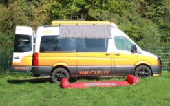 Bent Canvas Tarp Universal Adapter XL For Panel Van / Motorhome