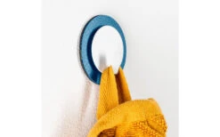 Silwy Clever Magnetic Hook Incl. Metal Nano-gel Pad 2 Pcs. Blue