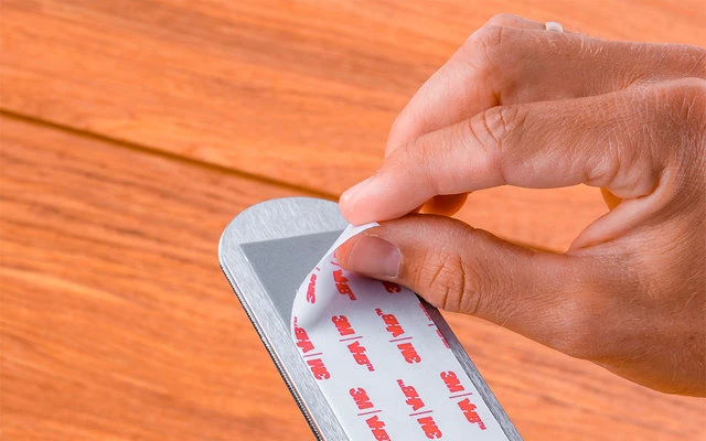 Silwy Magnet Metal Bar 25 Cm With Leather Coating Blue 3 Silwy Magnet Metal Bar 25 Cm With Leather Coating Blue - Image 3