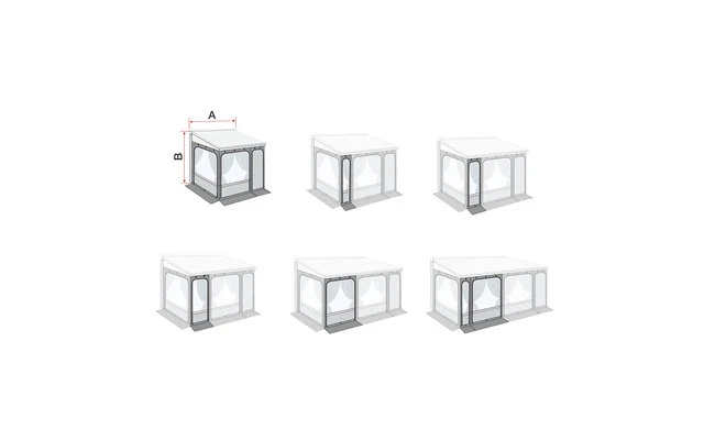 Fiamma Privacy Room / Caravanstore ZIP XL Front Panel For Awnings 20 Cm 2 Fiamma Privacy Room / Caravanstore ZIP XL Front Panel For Awnings 20 Cm - Image 2