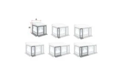 Fiamma Privacy Room / Caravanstore ZIP XL Front Panel For Awnings 20 Cm 13 Fiamma Privacy Room / Caravanstore ZIP XL Front Panel For Awnings 20 Cm -Outdoor Camping 347235 2244373