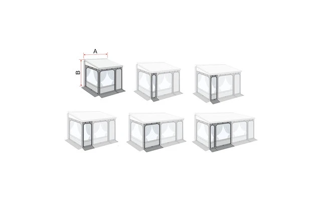 Fiamma Privacy Room / Caravanstore ZIP XL Front Panel For Awnings 20 Cm 7 Fiamma Privacy Room / Caravanstore ZIP XL Front Panel For Awnings 20 Cm - Image 7