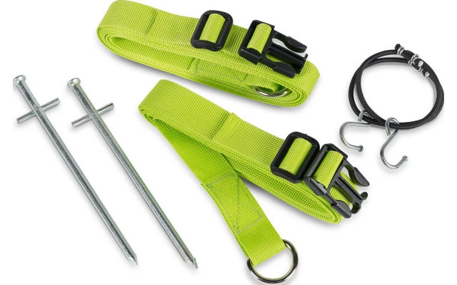 Dometic Kampa Storm Band Set For Awnings 4 Pcs. Lime 1 Dometic Kampa Storm Band Set For Awnings 4 Pcs. Lime