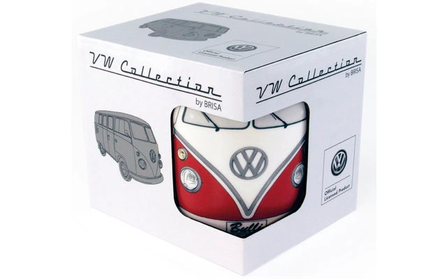 VW T1 Bulli Coffee Cup 370 Ml Red 3 VW T1 Bulli Coffee Cup 370 Ml Red - Image 3