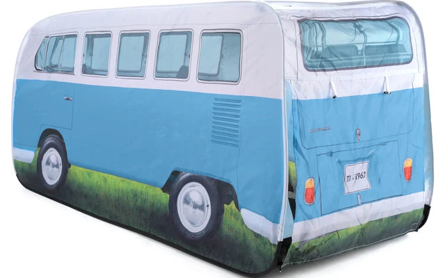 VW Collection T1 Bulli Kids Pop-Up Play Tent Blue 2 VW Collection T1 Bulli Kids Pop-Up Play Tent Blue - Image 2