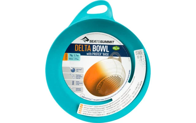 Sea To Summit Delta Bowl Bowl Grey 0.8 Liter 6 Sea To Summit Delta Bowl Bowl Grey 0.8 Liter - Image 6