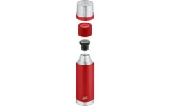 Esbit Sculptor Stainless Steel Insulated Bottle 1 Liter Burgundy