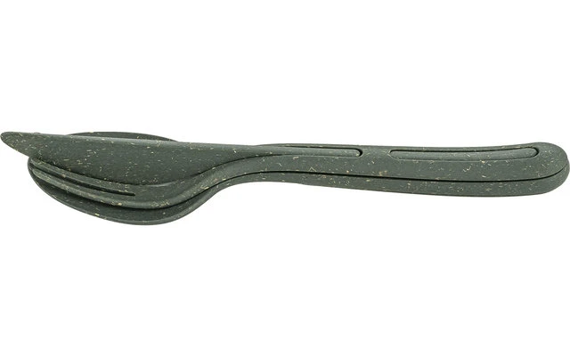 Koziol KLIKK Cutlery Set 3 Pcs. Green 3 Koziol KLIKK Cutlery Set 3 Pcs. Green - Image 3