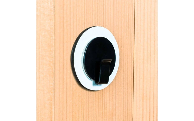 Silwy Clever Magnet Hook Incl. Metal Nano Gel Pad White / Black 7 Silwy Clever Magnet Hook Incl. Metal Nano Gel Pad White / Black - Image 7