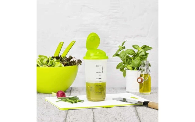 Rotho Onda Salad Servers Green 3 Rotho Onda Salad Servers Green - Image 3