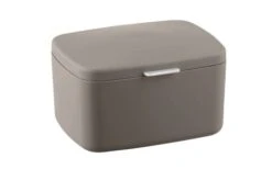 Wenko Bathroom Box Barcelona With Lid Storage Box Anthracite