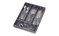 Wenko Cutlery Basket Adria Gray