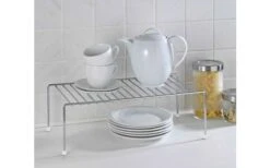 Wenko Dish Rack Basic Chrome Plated