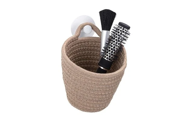 Wenko Bathroom Basket Soria Blue Gray 7 Wenko Bathroom Basket Soria Blue Gray - Image 7