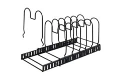 Wenko Lid And Pan Holder Extendable Dish Rack For Lids And Pans