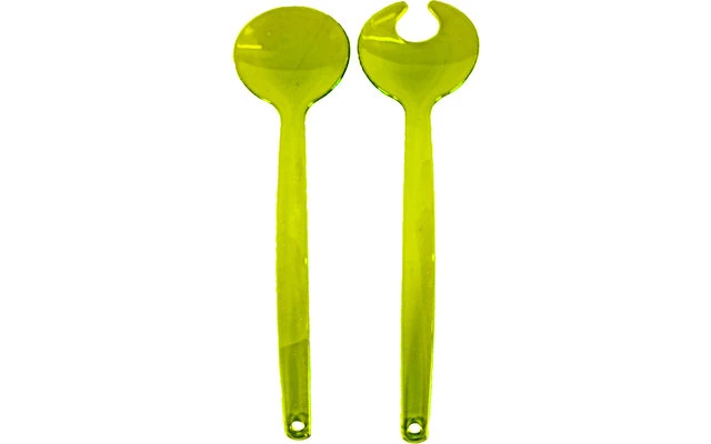 Rotho Onda Salad Servers Green 2 Rotho Onda Salad Servers Green - Image 2