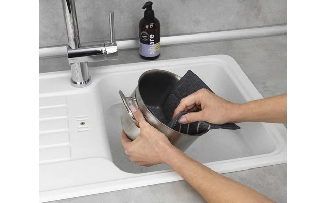 Wenko Microfiber Rinsing Sponges Miko 2 Pieces 3 Wenko Microfiber Rinsing Sponges Miko 2 Pieces - Image 3