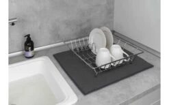 Wenko Microfiber Drain Mat Miko Grey -Outdoor Camping 492443 3504803 1