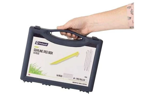 Outwell Guyline Peg Box 1 Outwell Guyline Peg Box