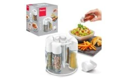 Metaltex Spice-8 Spice Rack Black 10 Metaltex Spice-8 Spice Rack Black -Outdoor Camping 497165 3341525