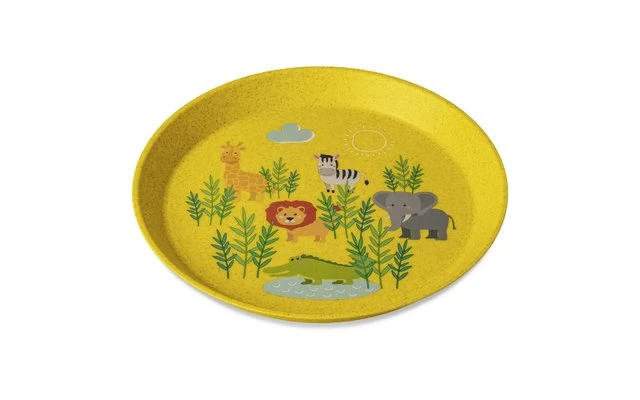 Koziol Small Plate Connect Plate Zoo Nature Wood 205 Mm 1 Koziol Small Plate Connect Plate Zoo Nature Wood 205 Mm