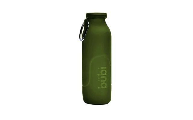 NTP Bübi Bottle Foldable Silicone Bottle Green 414 Ml 3 NTP Bübi Bottle Foldable Silicone Bottle Green 414 Ml - Image 3