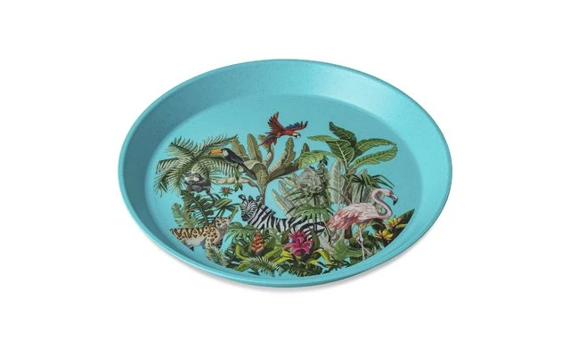 Koziol Small Plate Connect Plate Zoo Nature Wood 205 Mm 2 Koziol Small Plate Connect Plate Zoo Nature Wood 205 Mm - Image 2