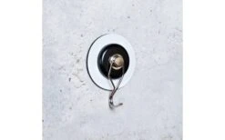 Silwy The One Magnet Hook Incl. Metal Nano Gel Pad White / Black