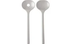 Mepal Bloom Salad Servers 2 Pieces Pebble Yellow