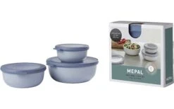 Mepal Cirqula Multi Bowl Set 3 Pieces Round 350 / 750 / 1250 Ml