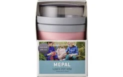 Mepal Lunchpot Ellipse Mini Food Container 420 Ml Nordic Denim