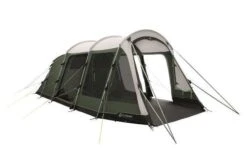 Outwell Yosemite Lake 4TC Three Room Tunnel Tent Dark Leaf