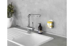 Wenko Turbo-Loc Stainless Steel Sponge Holder, Fasten Without Drilling -Outdoor Camping 516248 3543938