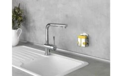 Wenko Turbo-Loc Stainless Steel Sponge Holder, Fasten Without Drilling -Outdoor Camping 516854 3543944