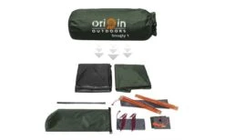 Origin Outdoors Snugly Tent 1 Person 9 Origin Outdoors Snugly Tent 1 Person -Outdoor Camping 528651 3493432