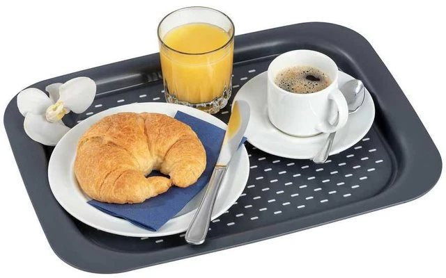 Wenko Anti-slip Tray Anthracite 1 Wenko Anti-slip Tray Anthracite