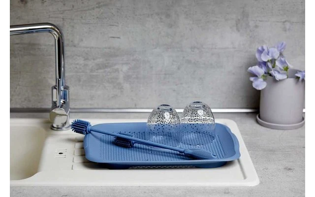 Wenko Sink Strainer Shari Blue 2 Wenko Sink Strainer Shari Blue - Image 2