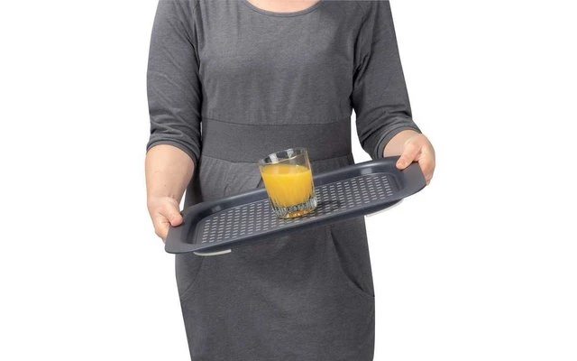 Wenko Anti-slip Tray Anthracite 2 Wenko Anti-slip Tray Anthracite - Image 2
