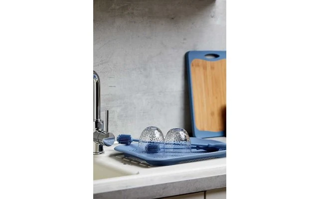 Wenko Sink Strainer Shari Blue 3 Wenko Sink Strainer Shari Blue - Image 3