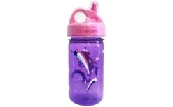 Nalgene Grip-n-Gulp Children's Bottle 0.35 Liter Pink Elephant