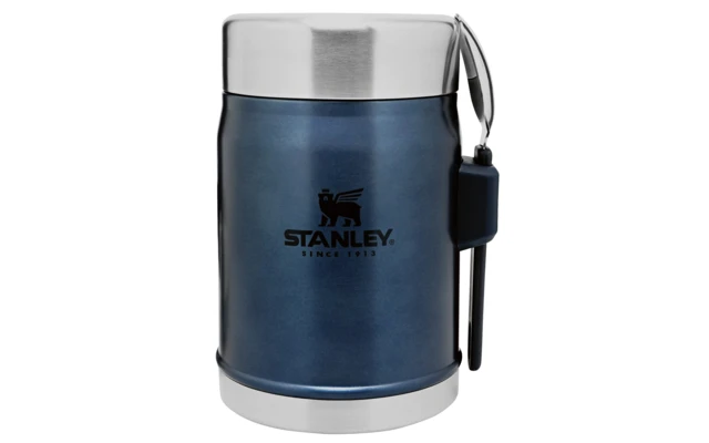 Stanley Classic Legendary Food Container With Spoon 0.4 Liter Nightfall Blue 2 Stanley Classic Legendary Food Container With Spoon 0.4 Liter Nightfall Blue - Image 2