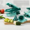 Nicer Dicer Fusion Slicer Julietti Vegetable Slicer 16 Pieces