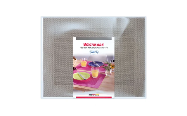 Westmark Home Placemats 4 Pieces 42 X 32 Cm Anthracite 4 Westmark Home Placemats 4 Pieces 42 X 32 Cm Anthracite - Image 4