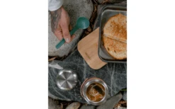 Black+Blum Black And Blum Sandwich Box Stainless Steel Large 1250 Ml Ocean -Outdoor Camping 599043 4341423 1
