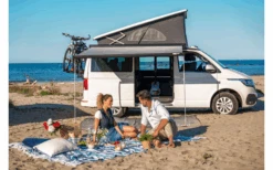 Fiamma F45s Deep Black Awning 190 Gray -Outdoor Camping 602499 4405155