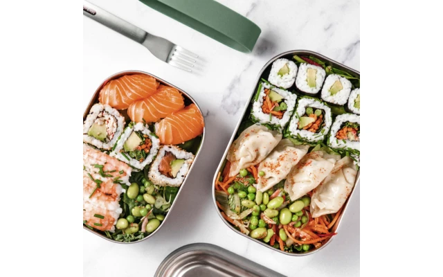 Black+Blum Black And Blum Lunch Box Stainless Steel Small 600 Ml Ocean 6 Black+Blum Black And Blum Lunch Box Stainless Steel Small 600 Ml Ocean - Image 6