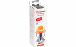 Westmark 4 Egg Cups With Foot Stainless Steel 6 Westmark 4 Egg Cups With Foot Stainless Steel -Outdoor Camping 613647 4441595